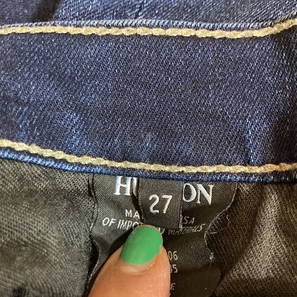 💙Hudson Krista Crop Super Skinny Jean - Picture 12 of 16